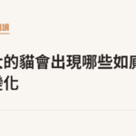 壓力大的貓會出現哪些如廁上的變化｜貓咪小百科